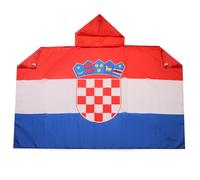 AZ FLAG Drapeau Croatie 150x90 cm - Cape Drapeau Croate 100% Polyester Avec Manches Intégrées - Body Flag 80g