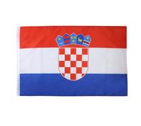 AZ FLAG - Drapeau Croatie - 90x60 cm - Drapeau Croate 100% Polyester Avec Fourreau et Cordelette - Pavillon 50 g
