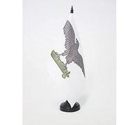 AZ FLAG Drapeau de Table Aigle sur Faisceau Rsi Socle Hampe Plastique, 21cm x 14cm, Noir