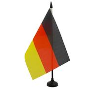 Drapeau de table Allemagne 21x14cm - PETIT Drapeaux DE BUREAU allemand 14 x 21 cm - AZ FLAG