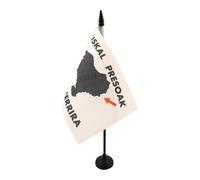 AZ FLAG Drapeau de Table Allemagne avec Aigle 21x14 cm Socle Plastique