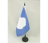 AZ FLAG Drapeau de Table Antartique 21x14 cm Polyester 100D Socle Plastique