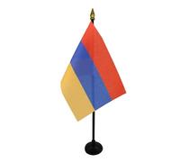 AZ FLAG Drapeau de Table Arménie 15x10 cm Polyester 100D Socle Plastique