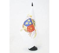 AZ FLAG Drapeau de Table Armoiries Royales Henri IV 21x14 cm