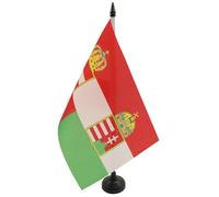 AZ FLAG Drapeau de Table Autriche-Hongrie 1867-1918 21x14 cm