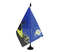 AZ FLAG Drapeau de Table Bethlehem avec rois mages 21x14 cm Socle Plastique