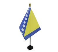 AZ FLAG Drapeau de Table Bosnie-Herzégovine 15x10 cm Socle Plastique