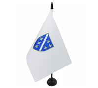 AZ FLAG Drapeau de Table Bosnie-Herzégovine 1992-1998 21x14 cm
