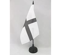 AZ FLAG Drapeau de Table Bretagne Kroaz Du 21x14 cm Socle Plastique