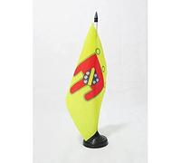 AZ FLAG Drapeau de Table Cantal 21x14cm - Petit Drapeaux DE Bureau département français - Auvergne 14 x 21 cm