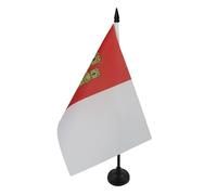 AZ FLAG Drapeau de Table Castille-la-Manche 21x14 cm Socle Plastique