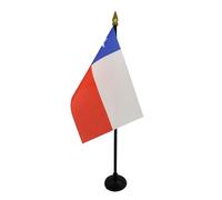 AZ FLAG Drapeau de Table Chili 15x10 cm Polyester 100D Socle Plastique