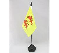 AZ FLAG Drapeau de Table Comté de Bigorre 15x10cm - Petit Drapeaux DE Bureau duché de Gascogne 10 x 15 cm