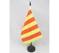 Drapeau de table Comté de Provence 21x14cm - PETIT Drapeaux DE BUREAU provençal 14 x 21 cm - AZ FLAG