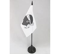AZ FLAG Drapeau de Table Corse 15x10 cm Polyester 100D Socle Plastique