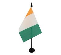 AZ FLAG Drapeau de Table Côte D'Ivoire 15x10cm - Petit Drapeaux DE Bureau ivoirien 10 x 15 cm