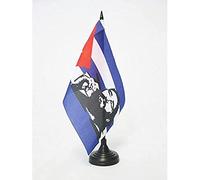 AZ FLAG Drapeau de Table Cuba avec Fidel Castro 21x14 cm Socle Plastique