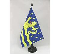 AZ FLAG Drapeau de Table Doubs 21x14 cm Polyester 100D Socle Plastique