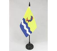 Drapeau de table Drôme 15x10cm - PETIT Drapeaux DE BUREAU département dromois 10 x 15 cm - AZ FLAG