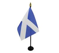AZ FLAG Drapeau de Table Ecosse 15x10 cm Polyester 100D Socle Plastique