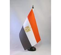 AZ FLAG Drapeau de Table Egypte 21x14cm - Petit Drapeaux DE Bureau egyptien 14 x 21 cm