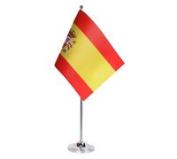AZ FLAG Drapeau de Table Espagne 22x15 cm Espagnol Satin Socle Métal