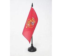 AZ FLAG Drapeau de Table Etendard de Felipe VI d'Espagne 15x15 cm