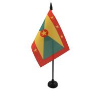 AZ FLAG Drapeau de Table Grenade 15x10 cm Polyester 100D Socle Plastique