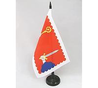 AZ FLAG Drapeau de Table Haute Loire 21x14 cm Socle Plastique