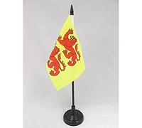 Drapeau de table Hautes-Pyrénées 15x10cm - PETIT Drapeaux DE BUREAU département haut-pyrénéen 10 x 15 cm - AZ FLAG