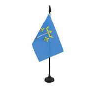 AZ FLAG Drapeau de Table Jeanne d'Arc 15x10 cm Socle Plastique