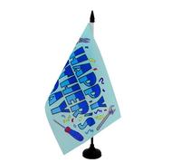 AZ FLAG Drapeau de Table Joyeuse fête des pères 21x14 cm Socle Plastique