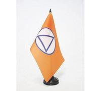 AZ FLAG Drapeau de Table Ligue Nationale Flamande 1933-1945, 21cm x 14cm