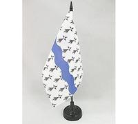 AZ FLAG Drapeau de Table Loire-Atlantique 21x14 cm Socle Plastique