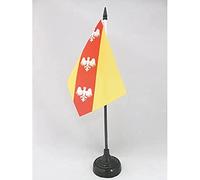 Drapeau de table Lorraine 15x10cm - PETIT Drapeaux DE BUREAU lorrain - France 10 x 15 cm - AZ FLAG