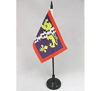 AZ FLAG Drapeau de Table Mayenne 15x10cm - Petit Drapeaux DE Bureau département mayennais 10 x 15 cm