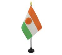 AZ FLAG Drapeau de Table Niger 15x10 cm Polyester 100D Socle Plastique