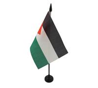 Drapeau de table Palestine 15x10cm - PETIT Drapeaux DE BUREAU palestinien 10 x 15 cm - AZ FLAG
