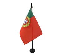 Drapeau de table Portugal 15x10cm - PETIT Drapeaux DE BUREAU portugais 10 x 15 cm - AZ FLAG