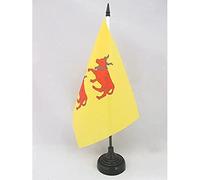 Drapeau de table Province du Béarn 21x14cm - PETIT Drapeaux DE BUREAU Pyrénées-Atlantiques - France 14 x 21 cm - AZ FLAG