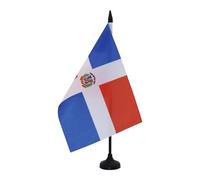 AZ FLAG Drapeau de Table République Dominicaine 21x14 cm Socle Plastique