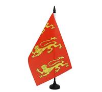 AZ FLAG Drapeau de Table Roi Richard I d'Angleterre 21x14 cm
