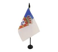 AZ FLAG Drapeau de Table Royaume de Portugal 1139-1910 21x14 cm