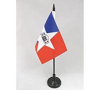 AZ FLAG Drapeau de Table San Antonio 15x10 cm Socle Plastique