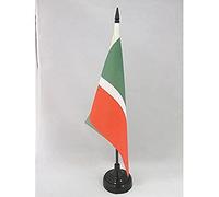 AZ FLAG Drapeau de Table Tchétchénie 21x14cm - Petit Drapeaux DE Bureau république tchétchène 14 x 21 cm