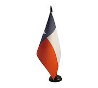 AZ FLAG Drapeau de Table Texas 21x14cm - Petit Drapeaux DE Bureau Texan - Etat américain - USA - Etats-Unis 14 x 21 cm