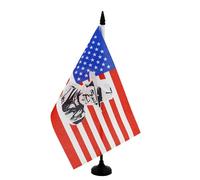 AZ FLAG Drapeau de Table USA John Wayne 21x14 cm Socle Plastique