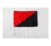 AZ FLAG Drapeau de Voiture Anarcho-syndicalisme 45x30 cm Ventouse