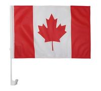 AZ FLAG Drapeau de Voiture Canada 45x30 cm Canadien Maille Bloquée Ventouse