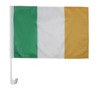 AZ FLAG Drapeau de Voiture Irlande 45x30 cm Maille Bloquée Ventouse
